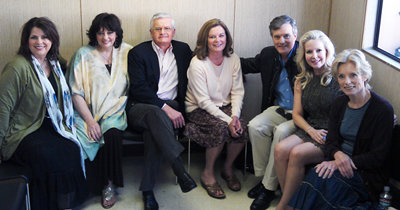 KTLA backstage - The Sound of Music Family Scrapbook 2012