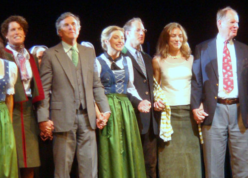 Nicholas at the Landes State Theatre with the von Trapps, Australia