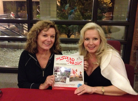 Heather & Kym The Sound of Music Family Scrapbook book signing - Utah