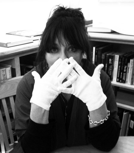 Angela explores the 20th Century Fox Archives for 'Sound of Music' rare movie stills for 'Styling The Stars' book