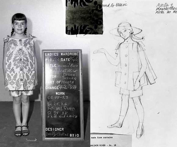 Marta sketch and continuity photo - 1964
