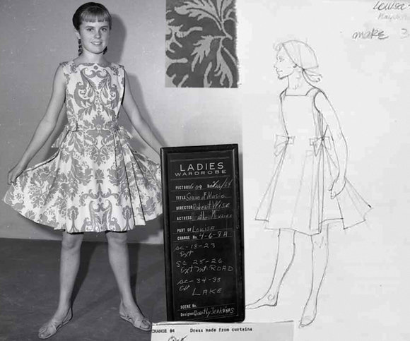 Louisa sketch and continuity photo - 1964