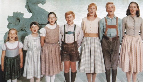 Iconic Sound of Music image lineup 1964