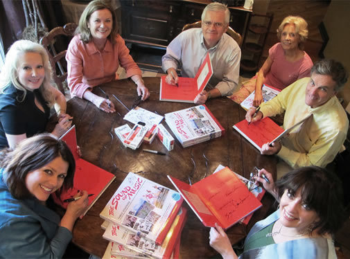 The Sound of Music Family Scrapbook signing gathering 2012 