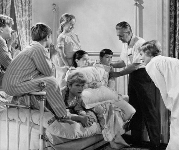 The first scene we filmed was My Favorite Things...