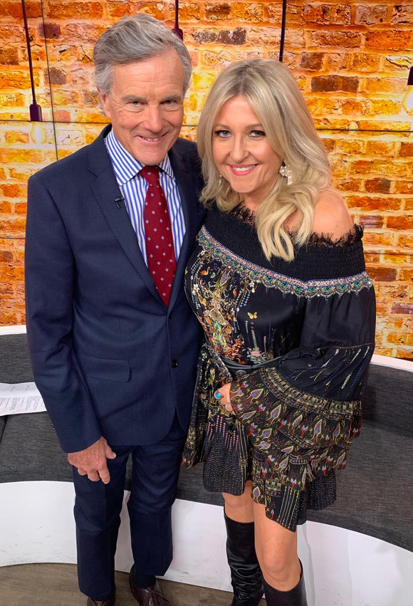 Nicholas & Angela Bishop from Channel 10 Australia
