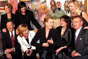 Having a laugh, Tavern On The Green, 40th DVD Celebration - NY,NY 2005