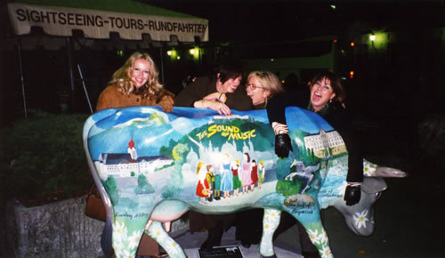 We always have a ton of laughs when we are together. Austria SOM cow 2000 reunion