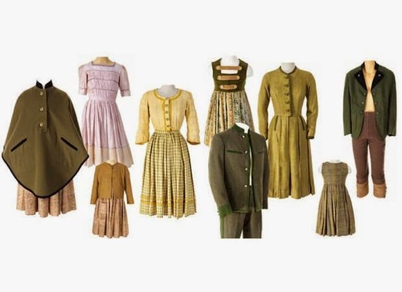 Von Trapp Escape Outfits designed by Dorothy Jenkins