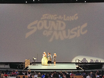 Hollywood Bowl Sing-A-Long Melissa Peterman, Kym & Angela- Hollywood 2017