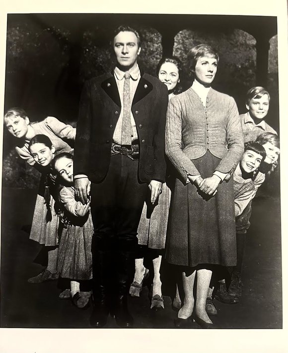 On stage at the Rock Riding School, now Landesland Theatre Salzburger. When we filmed the movie it was open air. 