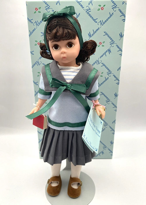 SOM Madame Alexander doll - Brigitta with book