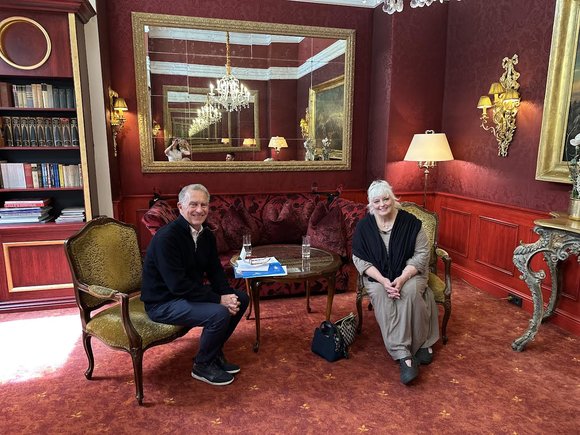 Angela talks about 60th Anniversary Telegraph UK interview with Garry Richardson