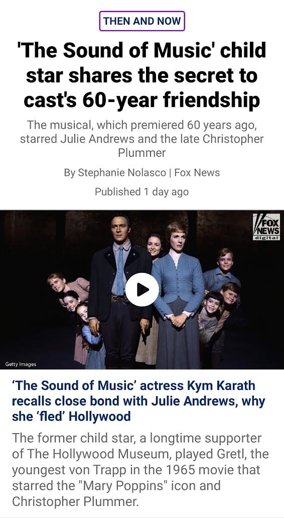 Kym Karath talks with Fox News about the 60th celebration