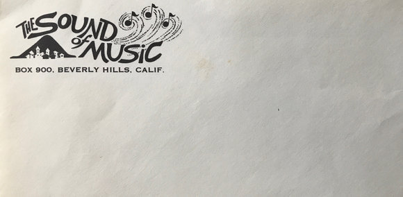 The iconic Sound of Music envelope