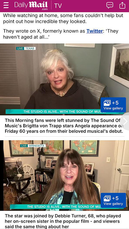 This Morning UK interview with Angela & Debbie - April 2025