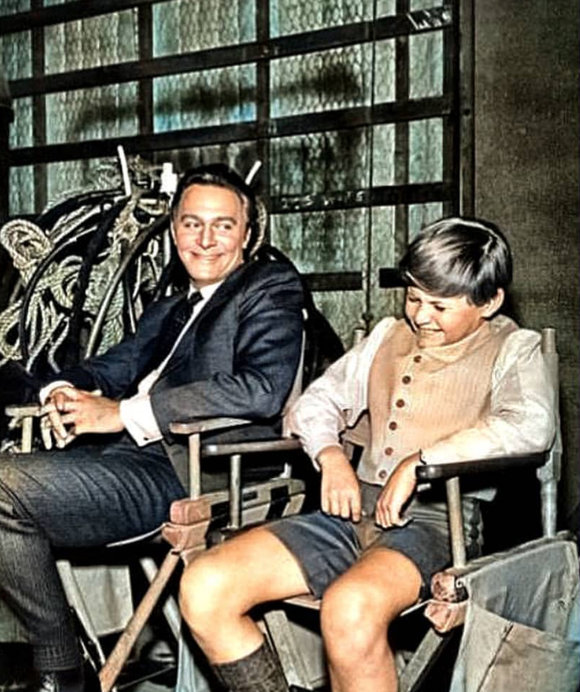 A laugh with the Captain