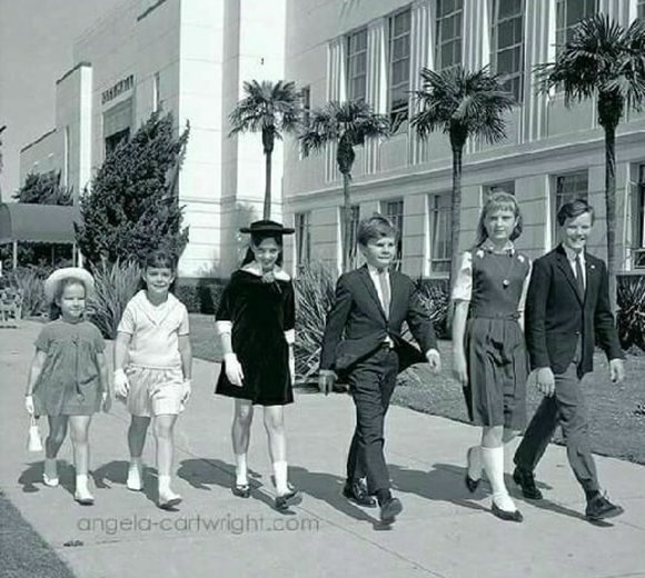 Signing our contracts before we started to shoot