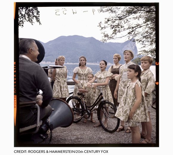 Practicing the bike scene in DoReMi