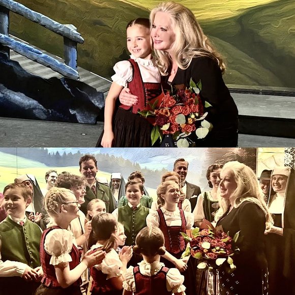 Kym makes an appearance and meets the cast at the Kennedy Center in Washington DC.