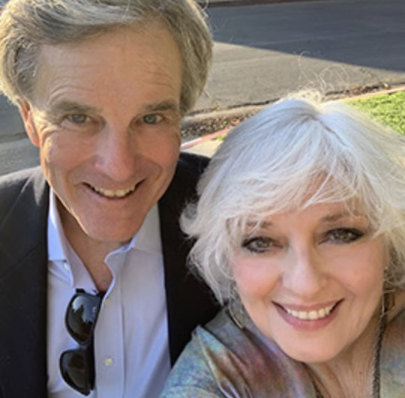 Nicholas & Angela meet for LA lunch 2022