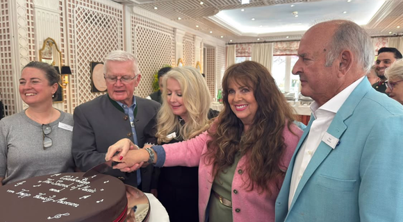 The cake celebration